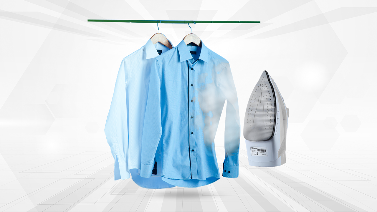Dawlance DWSI 7282 MG Light Blue Steam Iron 2 Year official Wearenty