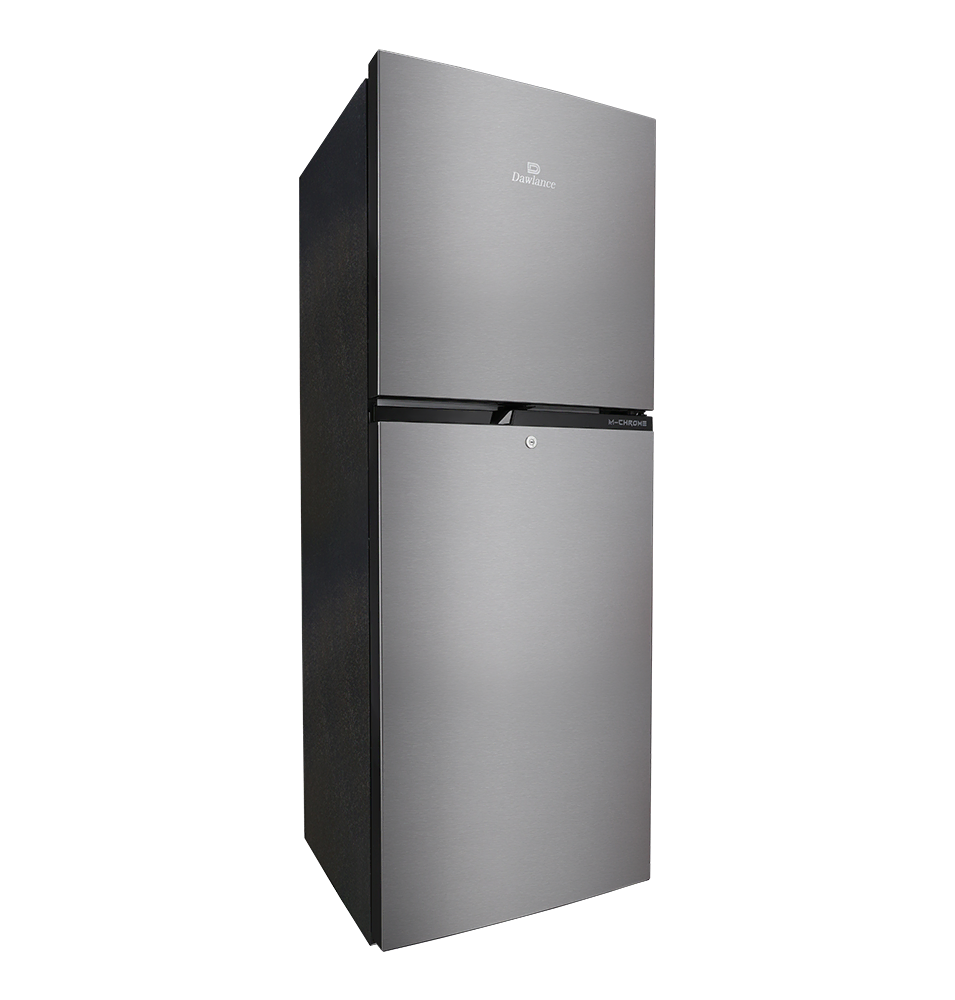 9173WB M-Chrome Metallic Silver Double Door Refrigerator