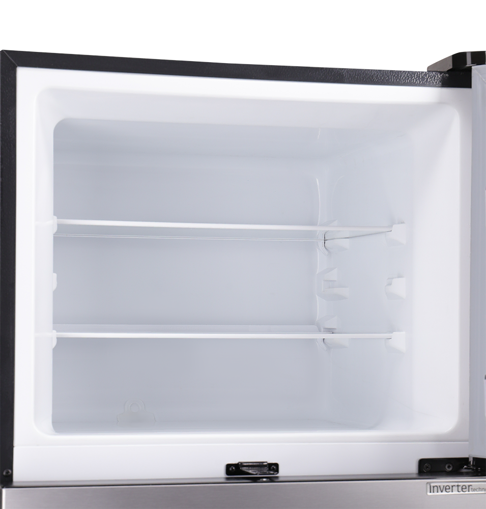 REF 9173WB CHROME PRO HAIRLINE SILVER Double Door Refrigerator