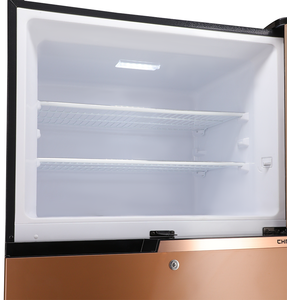 REF 9191WB CHROME PEARL COPPER Double Door Refrigerator