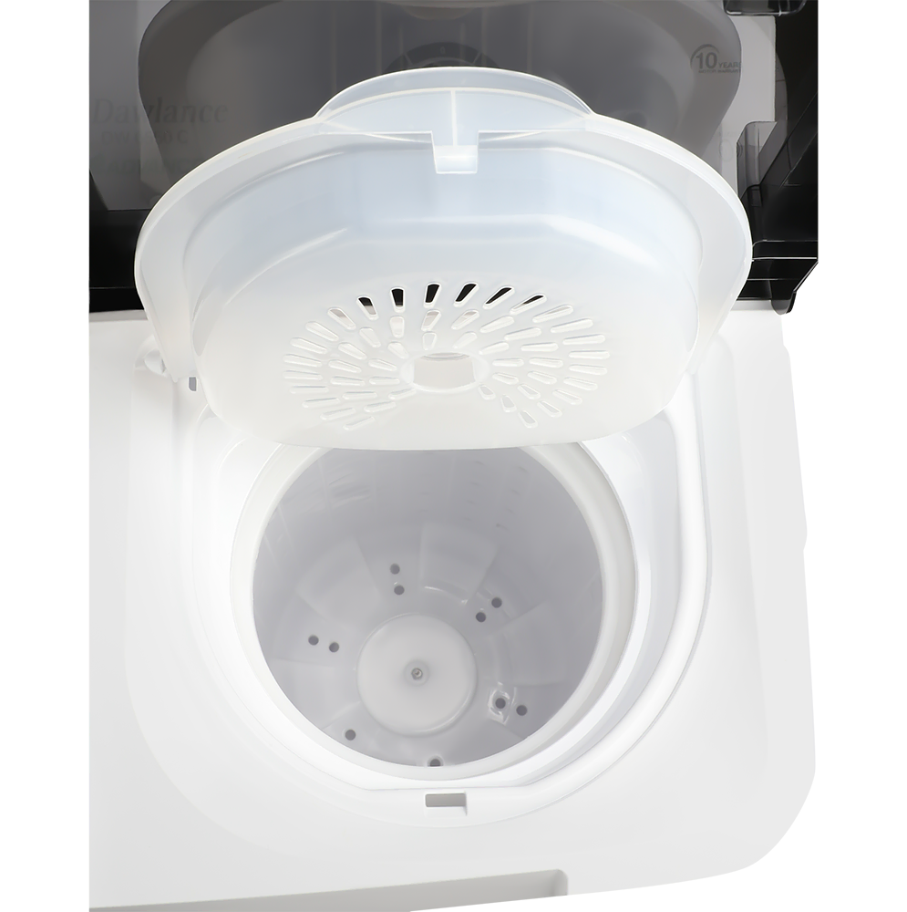 Dawlance DW Washing Machine 6550 Glass Lid Twin Tub