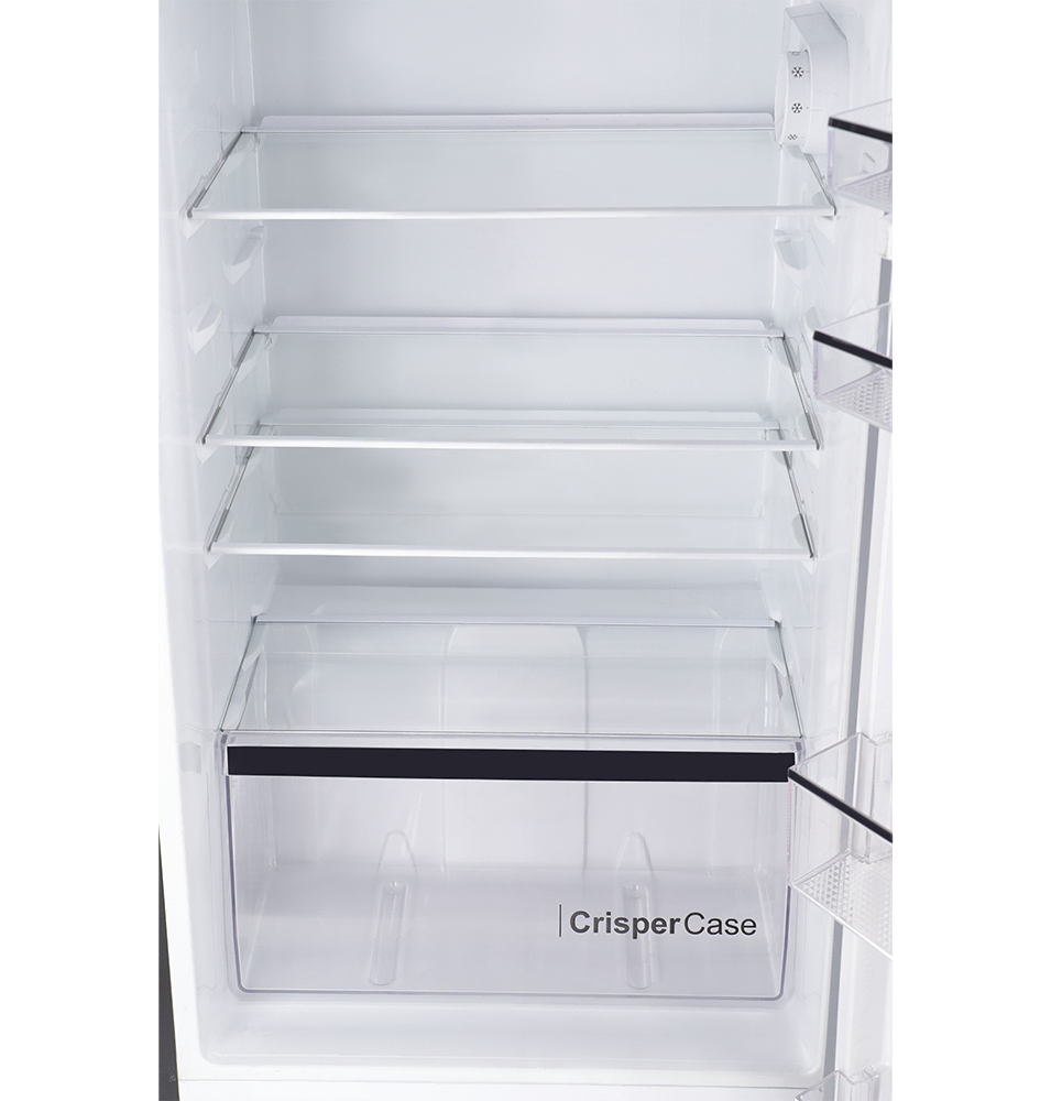 REF 9173WB CHROME PRO HAIRLINE SILVER Double Door Refrigerator