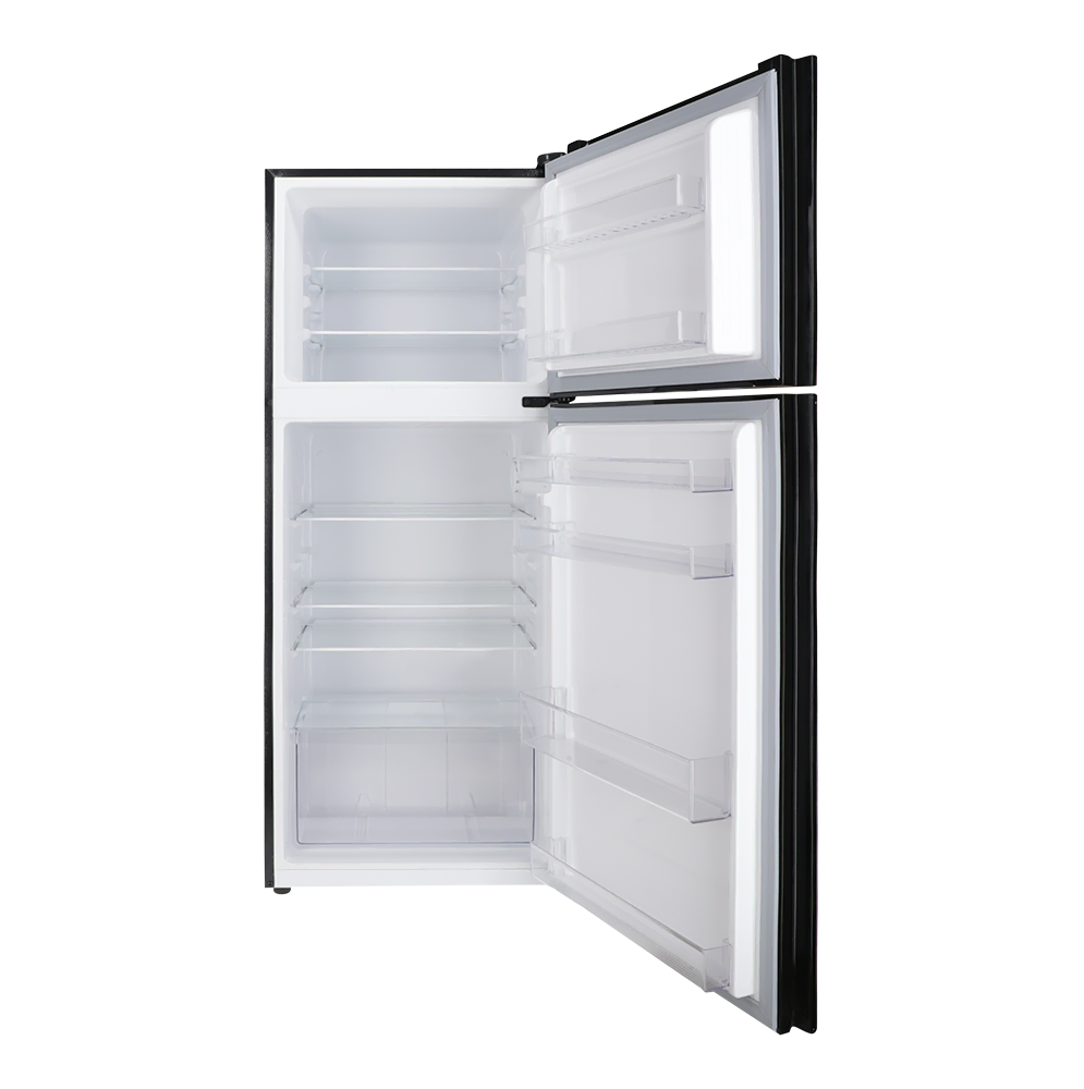 9173 Acce Coral Red Double Door Refrigerator