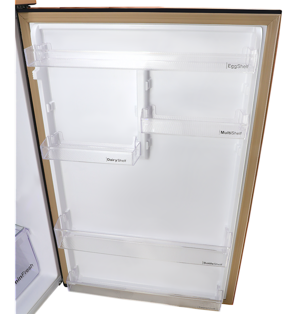 Dawlance Refrigerator 91999 Chrome Hairline Black 18 CFT refrigerator