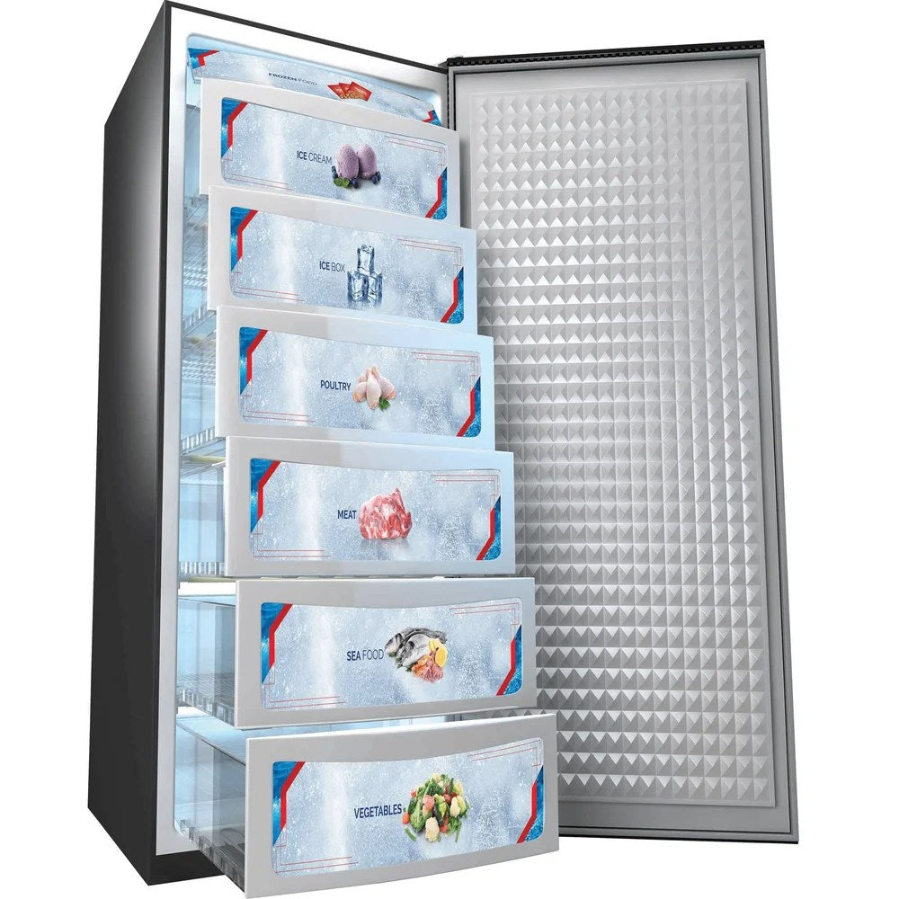 Dawlance VF 1035 GD INV CLOUD WHITE 12 CFT
Vertical Freezer