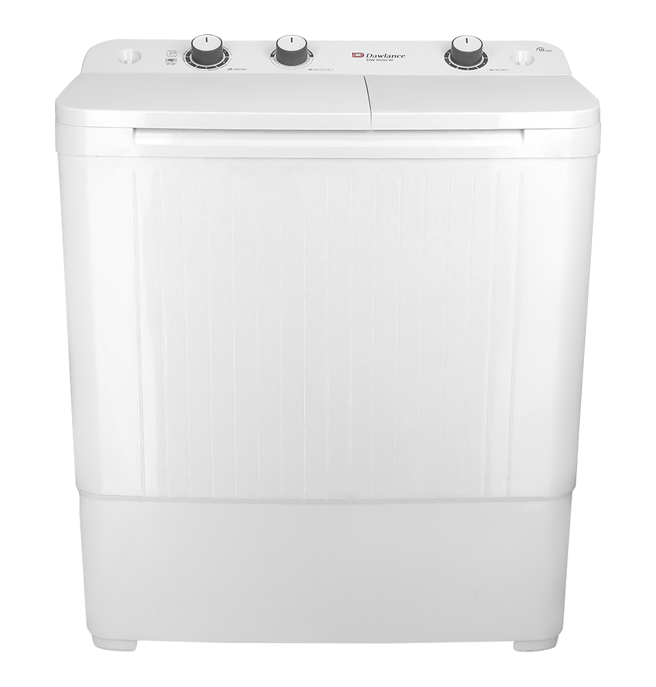 Dawlance DW 6550  (WHITE) TWIN TUB WHITE LID
