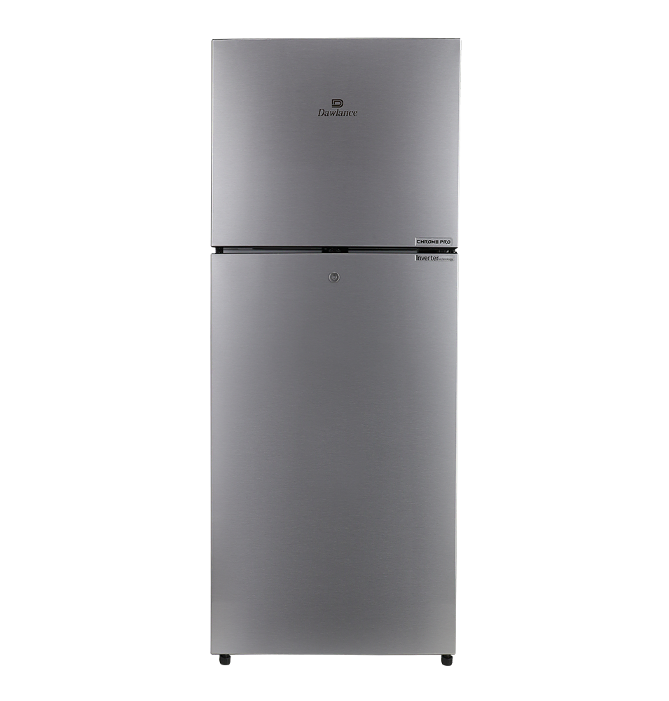 REF 9178LF CHROME PRO HAIRLINE SILVER Double Door Refrigerator
