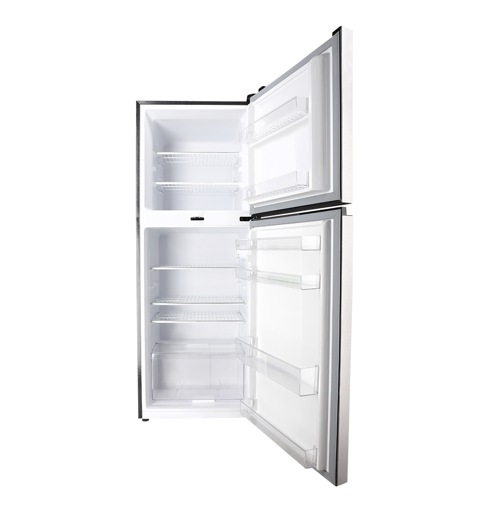 9173WB M-Chrome Metallic Silver Double Door Refrigerator