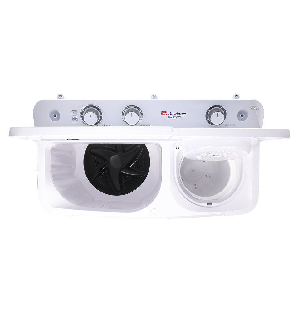 Dawlance DW 6550  (WHITE) TWIN TUB WHITE LID