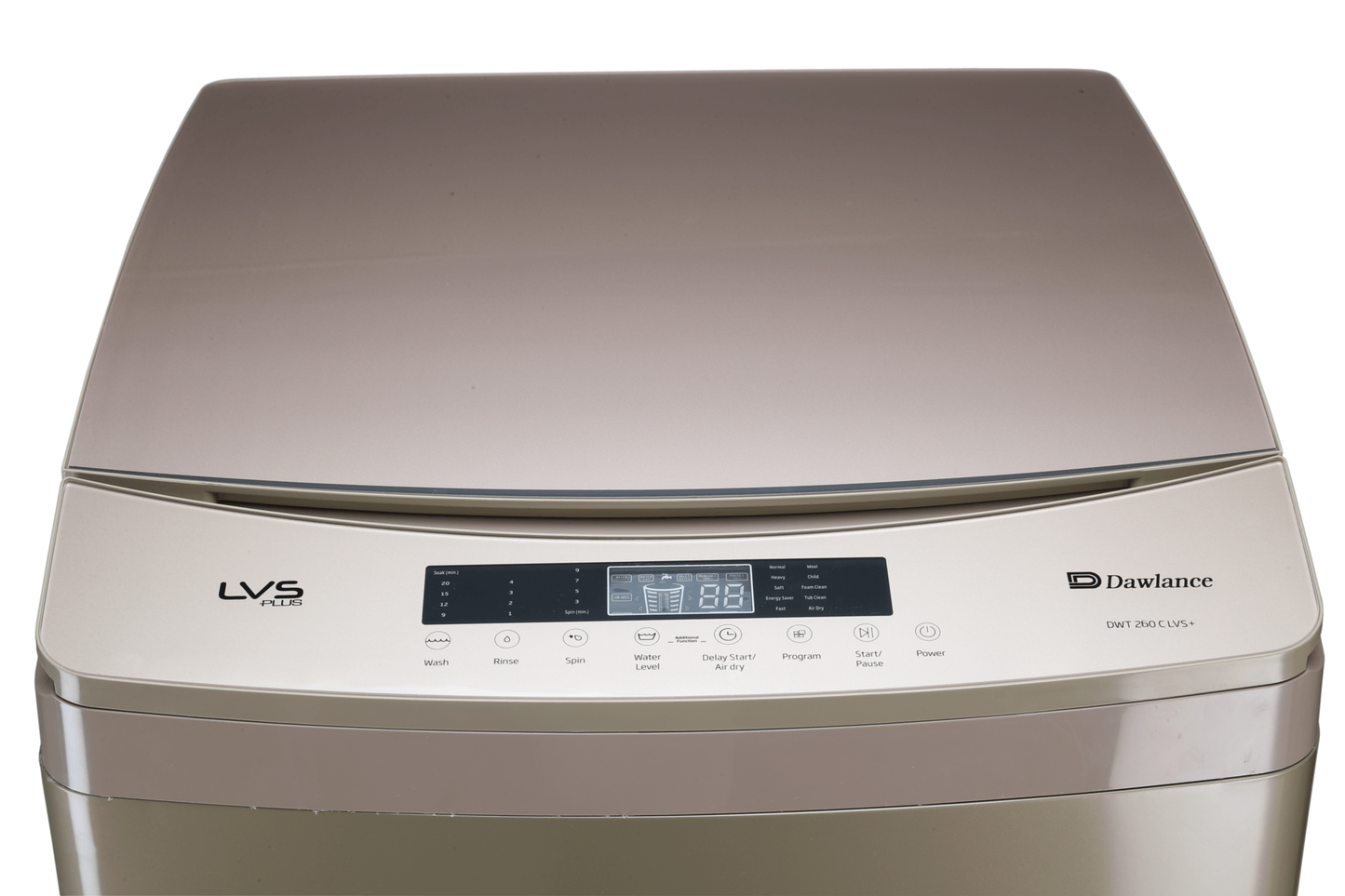 Dawlance AWM DWT 260 C LVS+ (CHAMPAGNE) Fully Automatic Washing Machine