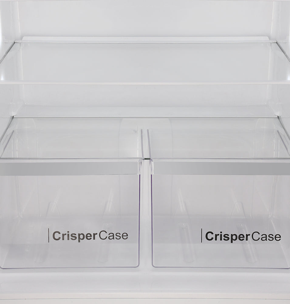 REF 9191WB CHROME PRO HAIRLINE SILVER Double Door Refrigerator