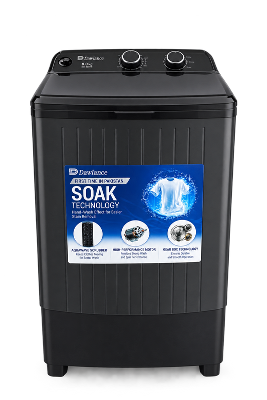 Dawlance DW 80085 Opaque Lid Single Tub Washing Machine