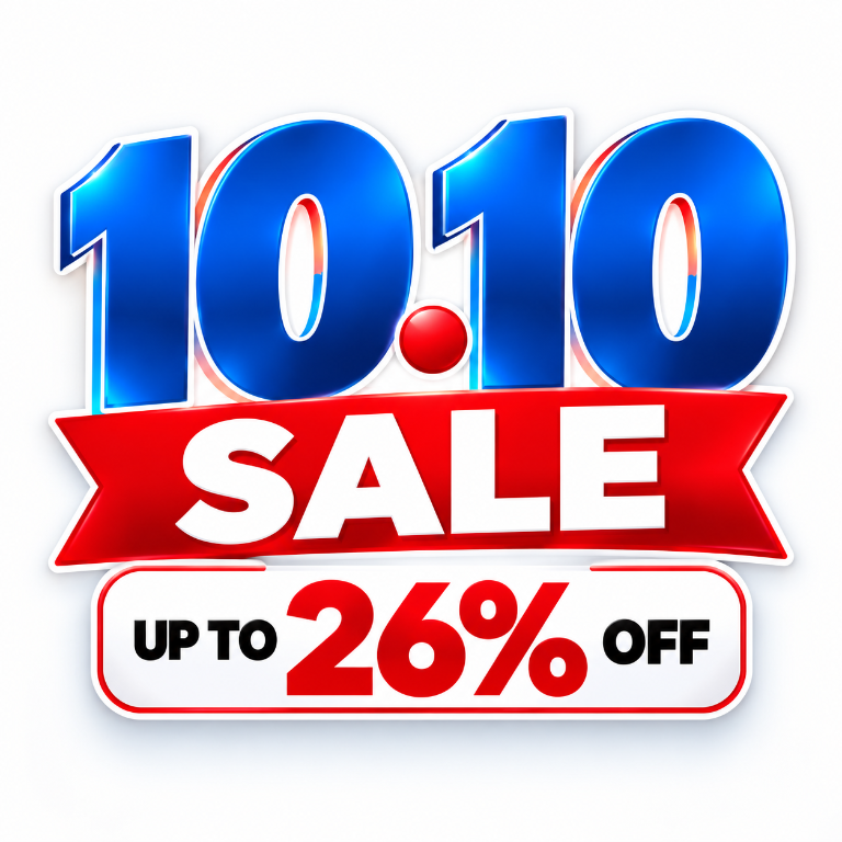 10.10 Sale - Up to 26% off